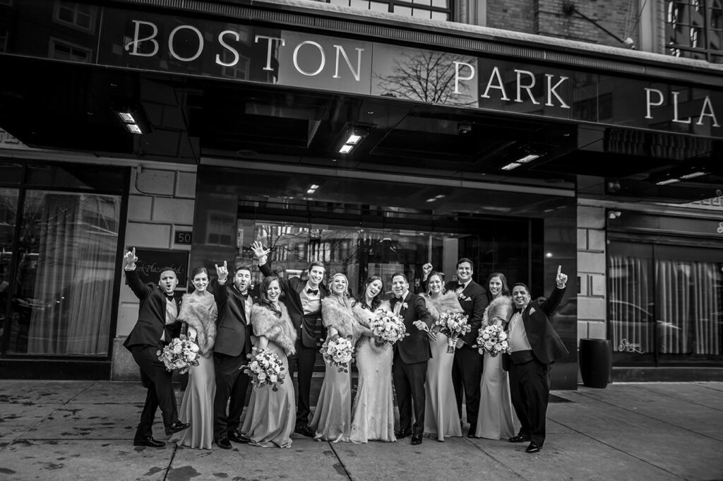 Bridal Party Boston Park Plaza